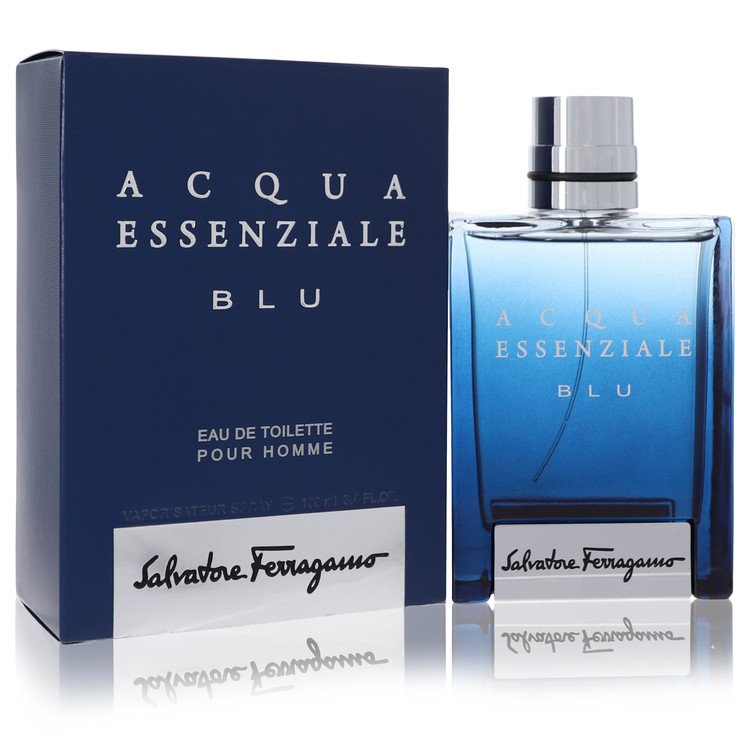 Acqua Essenziale Blu by Salvatore Ferragamo Eau De Toilette Spray 3.4 oz Acqua Essenziale Blu by Salvatore Ferragamo Eau De Toilette Spray 3.4 oz